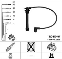 NGK 0709 - Juego de cables de encendido