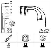 NGK 0812 - Juego de cables de encendido