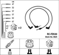 NGK 0625 - Juego de cables de encendido