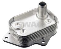 SWAG 10105871 - Radiador de aceite, aceite motor