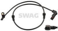 SWAG 10106208 - Lado de montaje: derecha<br>Lado de montaje: Eje trasero<br>Longitud de cable [mm]: 1000<br>