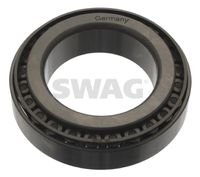 SWAG 10919769 - Ancho [mm]: 19,5<br>Diámetro interior [mm]: 41<br>Diámetro exterior [mm]: 73,5<br>Tipo de cojinete: Rodamiento de rodillos cónicos<br>Lado de montaje: Eje delantero<br>