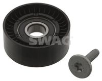 SWAG 10944977 - nº de motor hasta: 60014952<br>Ancho de la superficie de contacto de los rodillos [mm]: 26<br>Diámetro exterior [mm]: 65<br>Material: Plástico<br>Peso [kg]: 0,142<br>Artículo complementario / información complementaria 2: con tornillo<br>para OE N°: 113 202 00 19<br>