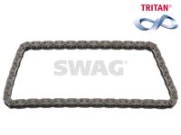 SWAG 20949531 - Modelo cadena: Símplex<br>Dimensión de la cadena de distribución: G53HS-7<br>Dimensión de la cadena de distribución: G53HS-8<br>Superficie: revestido<br>Número de eslabones: 86<br>Lado de montaje: arriba<br>Modelo cadena: con grillete de unión<br>Peso [kg]: 0,238<br>Artículo complementario / información complementaria 2: se requiere herramiente especial para montaje<br>