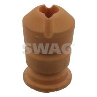 SWAG 30918369 - Suspensión: para vehículos sin chasis deportivo<br>Suspensión: para vehículos sin chasis reforzado<br>Suspensión: para vehículos sin dispositivo auxiliar para caminos malos<br>Espesor [mm]: 65<br>Material: Caucho<br>Lado de montaje: Eje delantero<br>Peso [kg]: 0,051<br>