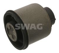 SWAG 30931547 - Longitud [mm]: 90<br>Diámetro interior [mm]: 12<br>Diámetro exterior [mm]: 69<br>Material: Caucho/metal<br>Lado de montaje: Eje trasero izquierda<br>Lado de montaje: Eje trasero, derecha<br>Tipo de cojinetes: Soporte hidráulico<br>Peso [kg]: 0,38<br>