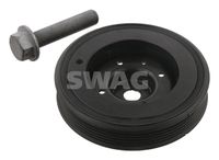 SWAG 30933568 - Ancho [mm]: 30<br>Peso [kg]: 1,78<br>Número de nervaduras: 6<br>Diámetro interior [mm]: 16<br>Diámetro exterior [mm]: 143<br>Vibración: con amortiguador de vibraciones<br>