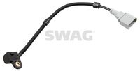 SWAG 30936115 - Número de conexiones: 3<br>Cantidad de agujeros de fijación: 1<br>Tensión nominal [V]: 12<br>Longitud de cable 1 [mm]: 377<br>Profundidad de montaje [mm]: 0<br>Temperatura de trabajo desde [°C]: -40<br>Temperatura de trabajo hasta [°C]: 125<br>Tipo de sensor: Hall<br>Forma del enchufe: en forma de d<br>Color: negro<br>