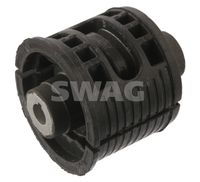 SWAG 30943743 - Suspensión: para vehículos con chasis reforzado<br>Número de PR: 0N7<br>Espesor [mm]: 90<br>Diámetro interior [mm]: 12<br>Diámetro exterior [mm]: 70<br>Material: Caucho/metal<br>Lado de montaje: Eje trasero izquierda<br>Lado de montaje: Eje trasero, derecha<br>Peso [kg]: 0,4<br>