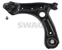 SWAG 30944547 - Suspensión: para vehículos sin chasis reforzado<br>Referencia artículo par: 30 93 9557<br>Material: Acero<br>Tipo de dirección: Brazo oscilante transversal<br>Lado de montaje: Eje delantero, derecha<br>Lado de montaje: debajo<br>Peso [kg]: 2,8<br>Artículo complementario / información complementaria 2: sin rótula de suspensión/carga<br>Artículo complementario/Información complementaria: con rodamientos con goma<br>