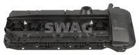 SWAG 33100086 - Longitud [mm]: 723<br>Ancho [mm]: 326,0<br>Altura [mm]: 112<br>Peso [kg]: 2,357<br>Color: negro<br>Material: Plástico<br>Artículo complementario/Información complementaria: con junta de cubierta de válvula<br>