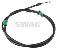 SWAG 33100321 - Cable de accionamiento, freno de estacionamiento