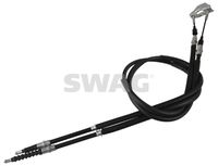 SWAG 33100808 - Cable de accionamiento, freno de estacionamiento