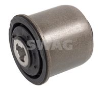 SWAG 33101023 - Código de motor: 312 A2.000<br>Espesor [mm]: 75<br>Diámetro interior [mm]: 12<br>Diámetro exterior [mm]: 63<br>Material: Caucho/metal<br>Lado de montaje: Eje trasero izquierda<br>Lado de montaje: Eje trasero, derecha<br>Peso [kg]: 0,280<br>