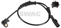 SWAG 33101212 - Lado de montaje: Eje trasero<br>Longitud [mm]: 850<br>Longitud total [mm]: 849<br>Color: negro<br>Longitud de cable [mm]: 850<br>Tipo de sensor: Hall<br>Número de enchufes de contacto: 2<br>Artículo complementario / información complementaria 2: con cable<br>Rango temperatura desde [°C]: -40<br>rango temperatura hasta [°C]: 150<br>Color de conector: negro<br>