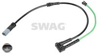 SWAG 33101856 - Longitud [mm]: 645<br>Número de conexiones: 2<br>Lado de montaje: Eje trasero izquierda<br>Lado de montaje: Eje trasero, derecha<br>Tipo de freno: Discos<br>Peso [kg]: 0,03<br>