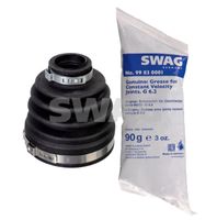 SWAG 33102771 - Lado de montaje: lado de rueda<br>Lado de montaje: Eje delantero<br>Longitud [mm]: 118<br>Peso [kg]: 0,210<br>Material: TPE (elastómero termoplástico)<br>Diám. int. 1 [mm]: 28<br>Diám. int. 2[mm]: 85<br>