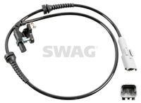 SWAG 33103653 - Lado de montaje: derecha<br>Lado de montaje: Eje trasero<br>Longitud de cable [mm]: 708<br>