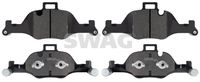 SWAG 33107624 - Frenos: Para vehículos con frenos deportivos M<br>para diámetro disco de freno [mm]: 345<br>Longitud [mm]: 110,6<br>Ancho [mm]: 66,1<br>Ancho [mm]: 73,1<br>Homologación: ECE R90 Approved<br>Lado de montaje: Eje trasero<br>Espesor/grosor 1 [mm]: 16,5<br>Contacto avisador de desgaste: preparado para indicador desgaste<br>Peso [kg]: 1,576<br>Artículo complementario / información complementaria 2: con material de fijación<br>