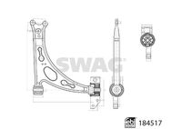 SKF VKDS321007 - Barra oscilante, suspensión de ruedas