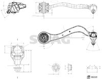 NAPA NST3052 - para OE N°: 31106898072<br>Lado de montaje: Eje delantero, derecha<br>Número de piezas necesarias: 1<br>Tipo de dirección: Brazo oscilante transversal<br>Referencia artículo par: NST3052<br>