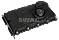 SWAG 33103850 - Código de motor: CFHB<br>Color: negro<br>Material: Plástico<br>Peso [kg]: 1,089<br>Artículo complementario/Información complementaria: con junta<br>Calefacción / Refrigeración: con válvula de purga de aire<br>para OE N°: 03L 103 469 R<br>