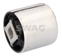 SWAG 33101105 - Espesor [mm]: 54<br>Diámetro interior [mm]: 12<br>Diámetro exterior [mm]: 51<br>Material: Caucho/metal<br>Lado de montaje: Eje trasero<br>Lado de montaje: izquierda<br>Lado de montaje: derecha<br>Peso [kg]: 0,134<br>