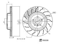 SWAG 33107166 - Frenos: Para vehículos sin frenos deportivos M<br>Referencia artículo par: 33 10 7166<br>Espesor de disco de frenos [mm]: 20<br>Llanta, nº de taladros: 5<br>Cantidad de agujeros de fijación: 1<br>Espesor [mm]: 64,3<br>Diámetro exterior [mm]: 330<br>corona de agujeros - Ø [mm]: 112<br>Superficie: revestido<br>Tipo de disco de frenos: ventilación interna<br>Lado de montaje: Eje trasero, derecha<br>Espesor mínimo [mm]: 18,4<br>Diámetro de centrado [mm]: 67<br>Peso [kg]: 9,0<br>