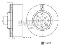 SNR KF15577U - Lado de montaje: Eje delantero<br>Altura [mm]: 44,5<br>Tipo de disco de frenos: ventilación interna<br>Espesor de disco de frenos [mm]: 22<br>Espesor mínimo [mm]: 19,8<br>Número de taladros: 2<br>Diámetro exterior [mm]: 258<br>Número de orificios: 4<br>Diámetro de centrado [mm]: 61<br>corona de agujeros - Ø [mm]: 100<br>Superficie: revestido<br>