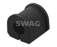 SWAG 40931067 - N.º de chasis (VIN) hasta: *********51999999<br>Diámetro de estabilizador [mm]: 24<br>Longitud [mm]: 43,5<br>Ancho [mm]: 42<br>Espesor [mm]: 43<br>Diámetro interior [mm]: 22<br>Material: Caucho<br>Lado de montaje: Eje delantero<br>Peso [kg]: 0,05<br>