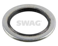 SWAG 40931118 - Espesor [mm]: 2,5<br>Diámetro interior [mm]: 18,5<br>Diámetro exterior [mm]: 26<br>Material: Caucho/metal<br>Superficie: cincado<br>Peso [kg]: 0,005<br>