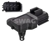 SWAG 55106080 - Sensor, presión colector de admisión