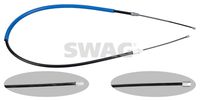 SWAG 60101816 - Cable de accionamiento, freno de estacionamiento