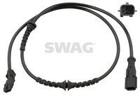 SWAG 60104974 - Número de conexiones: 2<br>Lado de montaje: Eje delantero, izquierda<br>Lado de montaje: Eje delantero, derecha<br>Longitud de cable [mm]: 619<br>Peso [kg]: 0,047<br>