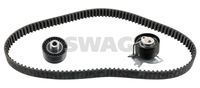 SWAG 62103080 - Código de motor: DW10FUC<br>Ancho de cinta [mm]: 25,6<br>Color: negro<br>Número de dientes: 116<br>Correas: con perfil de dientes trpezoidal<br>