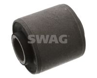 SWAG 62130002 - Lado de montaje: posterior<br>Peso [kg]: 0,17<br>Altura 1 [mm]: 40<br>Altura 2 [mm]: 53<br>Material: Caucho/metal<br>Diámetro interior [mm]: 10<br>Diámetro exterior [mm]: 65<br>Tipo de cojinetes: Rodamiento de caucho-metal<br>peso [g]: 170<br>