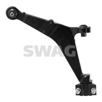 SWAG 62730004 - Suspensión: para vehículos con chasis estándar<br>Referencia artículo par: 62 73 0004<br>Material: Fundición de acero<br>Tipo de dirección: Brazo oscilante transversal<br>Lado de montaje: debajo<br>Lado de montaje: Eje delantero, derecha<br>Peso [kg]: 3,2<br>Artículo complementario / información complementaria 2: con rótula de suspensión/carga<br>Artículo complementario/Información complementaria: con soportes<br>Artículo complementario/Información complementaria: con rodamientos con goma<br>