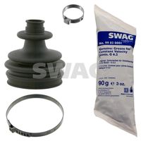 SWAG 62917379 - Lado de montaje: lado de rueda<br>Longitud [mm]: 83<br>Propiedad química: elástico<br>Diám. int. 1 [mm]: 21<br>Diám. int. 2[mm]: 78<br>