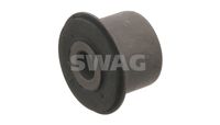 SWAG 62919009 - Longitud [mm]: 102<br>Ancho [mm]: 59<br>Espesor [mm]: 42<br>Diámetro interior [mm]: 19<br>Diámetro interior [mm]: 14<br>Diámetro exterior [mm]: 23<br>Material: Caucho/metal<br>Lado de montaje: Eje delantero, izquierda<br>Lado de montaje: debajo<br>Lado de montaje: posterior<br>Lado de montaje: Eje delantero, derecha<br>Peso [kg]: 0,330<br>Artículo complementario/Información complementaria: con soporte<br>