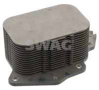 SWAG 64100545 - Radiador de aceite, aceite motor