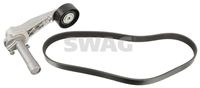 SWAG 64107427 - Juego de correas trapeciales poli V