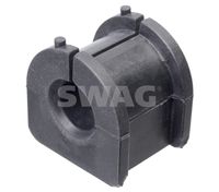 SWAG 80105867 - Longitud [mm]: 46<br>Ancho [mm]: 50<br>Espesor [mm]: 42<br>Diámetro interior [mm]: 21<br>Material: Caucho<br>Lado de montaje: Eje delantero, izquierda<br>Lado de montaje: Eje delantero, derecha<br>Peso [kg]: 0,07<br>