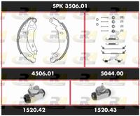 ROADHOUSE SPK350601 - Tipo de montaje: premontado<br>Sistema de frenos: GIR<br>Diámetro 1 [mm]: 20,6<br>Diámetro [mm]: 203<br>Ancho [mm]: 39<br>Artículo complementario/Información complementaria: con cilindro de freno de rueda<br>Lado de montaje: Eje trasero<br>