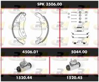 ROADHOUSE SPK350600 - Tipo de montaje: premontado<br>Sistema de frenos: GIR<br>Diámetro 1 [mm]: 20,6<br>Diámetro [mm]: 203<br>Ancho [mm]: 39<br>Artículo complementario/Información complementaria: con cilindro de freno de rueda<br>Lado de montaje: Eje trasero<br>