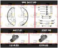 ROADHOUSE SPK341700 - Kit frenos, disco de tambor - Super Precision Kit