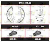 ROADHOUSE SPK341600 - Tipo de montaje: premontado<br>Sistema de frenos: GIR<br>Diámetro 1 [mm]: 20,6<br>Diámetro [mm]: 228,6<br>Ancho [mm]: 41,5<br>Artículo complementario/Información complementaria: con cilindro de freno de rueda<br>Lado de montaje: Eje trasero<br>