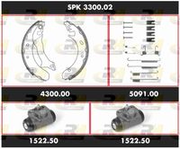 ROADHOUSE SPK 3300.02 - Kit frenos, disco de tambor