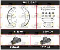 ROADHOUSE SPK313501 - Tipo de montaje: premontado<br>Sistema de frenos: GIR<br>Diámetro 1 [mm]: 19<br>Diámetro [mm]: 180<br>Ancho [mm]: 32<br>Artículo complementario/Información complementaria: con cilindro de freno de rueda<br>Lado de montaje: Eje trasero<br>