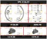 ROADHOUSE SPK312602 - Kit frenos, disco de tambor - Super Precision Kit