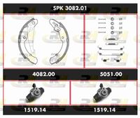 ROADHOUSE SPK308201 - Tipo de montaje: premontado<br>Diámetro [mm]: 230<br>Longitud [mm]: 32<br>Diámetro de centrado [mm]: 20,6<br>Artículo complementario/Información complementaria: con cilindro de freno de rueda<br>Lado de montaje: Eje trasero<br>